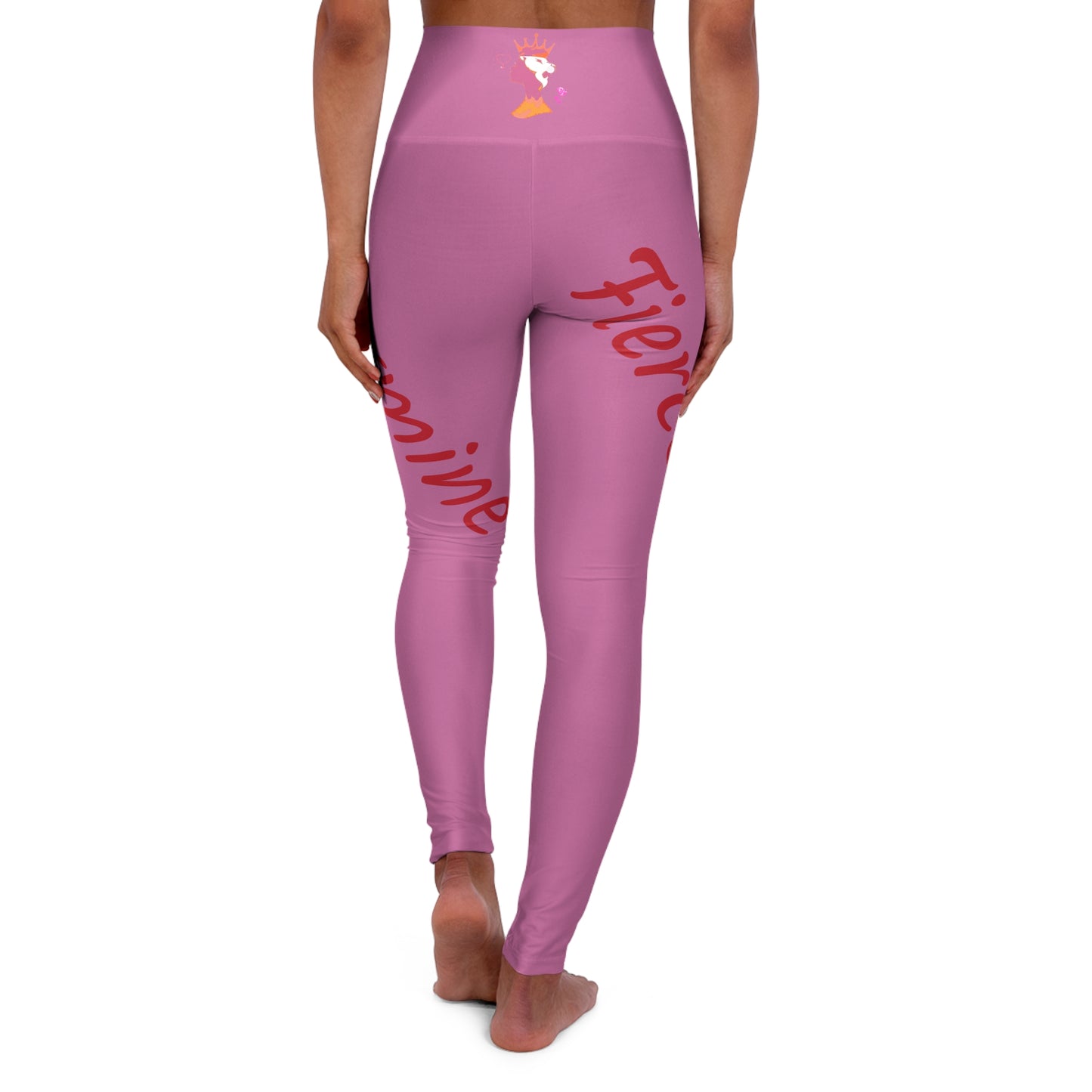 High Waisted Yoga Leggings (AOP)