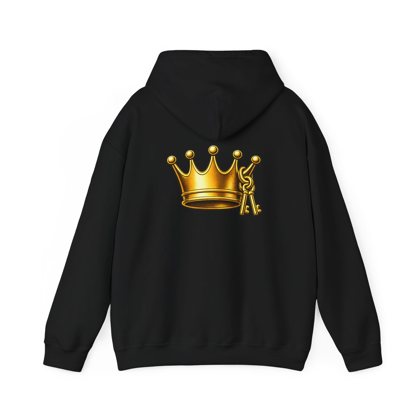 Kai Crown Hoodie — Personalized King Crown Graphic Hooded Sweatshirt