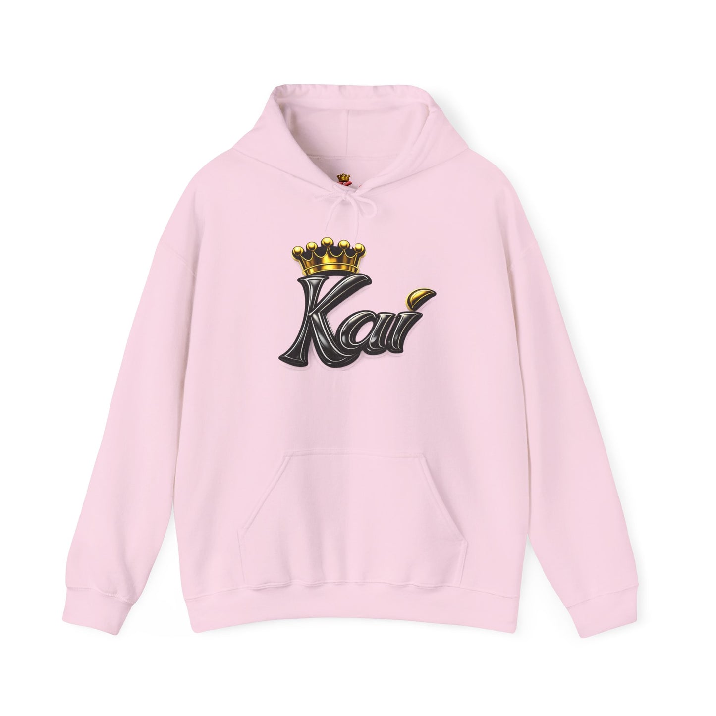 Kai Crown Hoodie — Personalized King Crown Graphic Hooded Sweatshirt