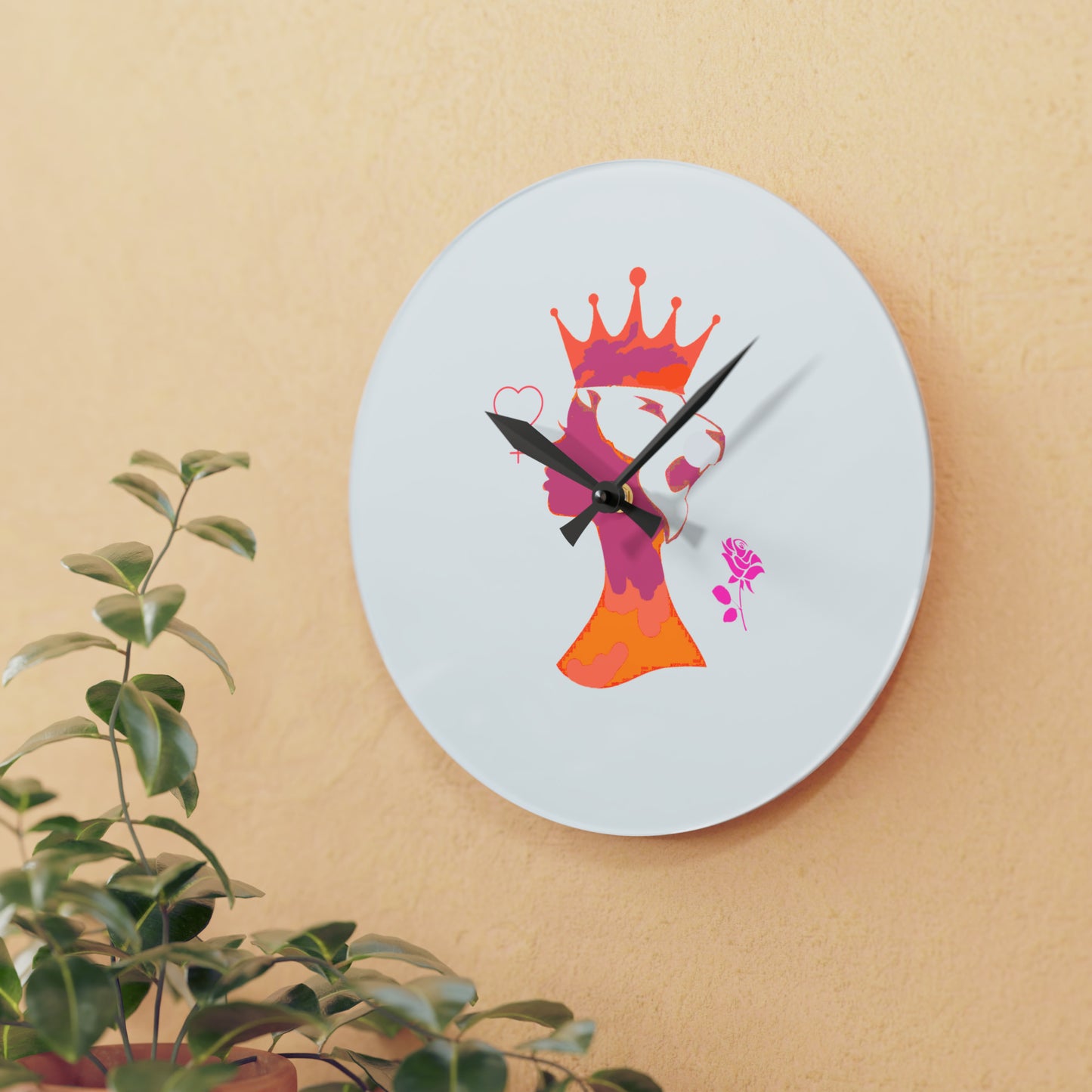 Acrylic Wall Clock