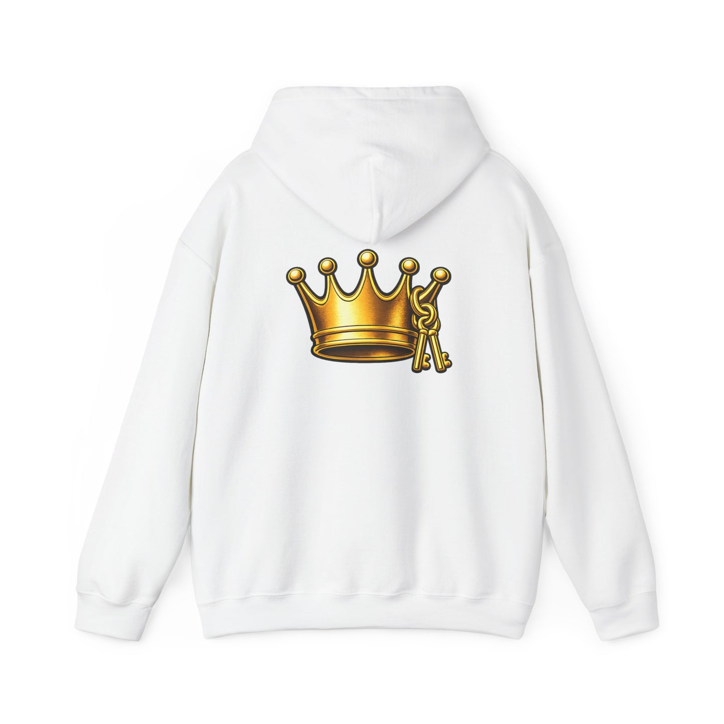 Kai Crown Hoodie — Personalized King Crown Graphic Hooded Sweatshirt