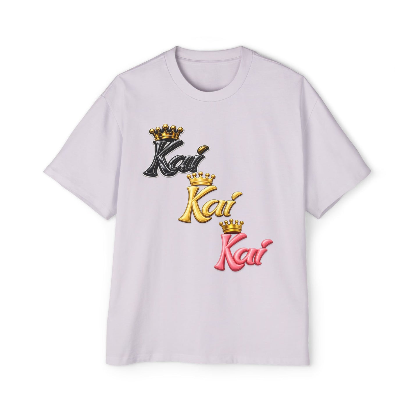 Kai Crowned Tee — Personalized Name Graphic T-Shirt