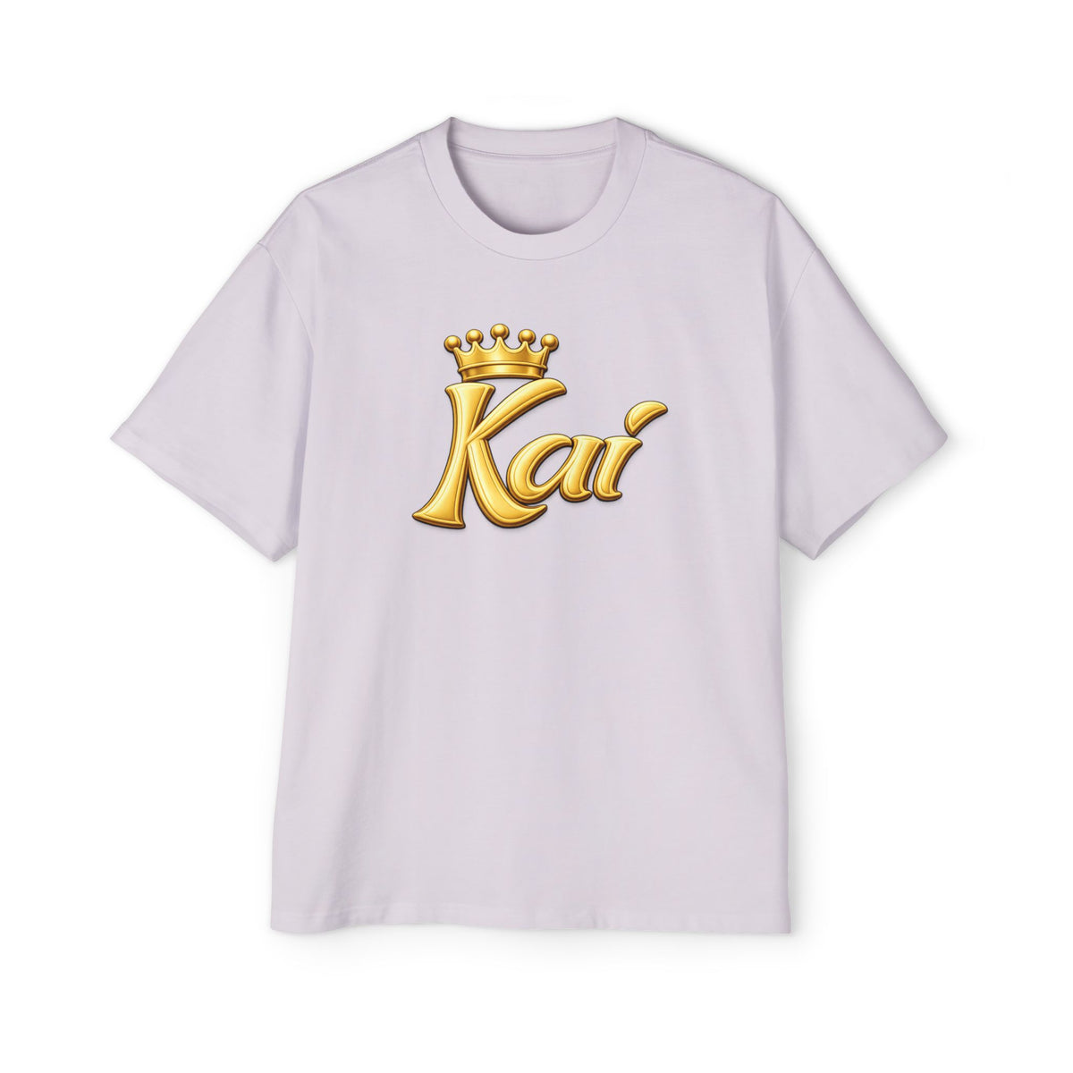 Kai Crown Graphic Tee — Men's Oversized Streetwear T-Shirt