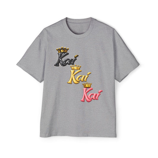 Kai Crowned Tee — Personalized Name Graphic T-Shirt