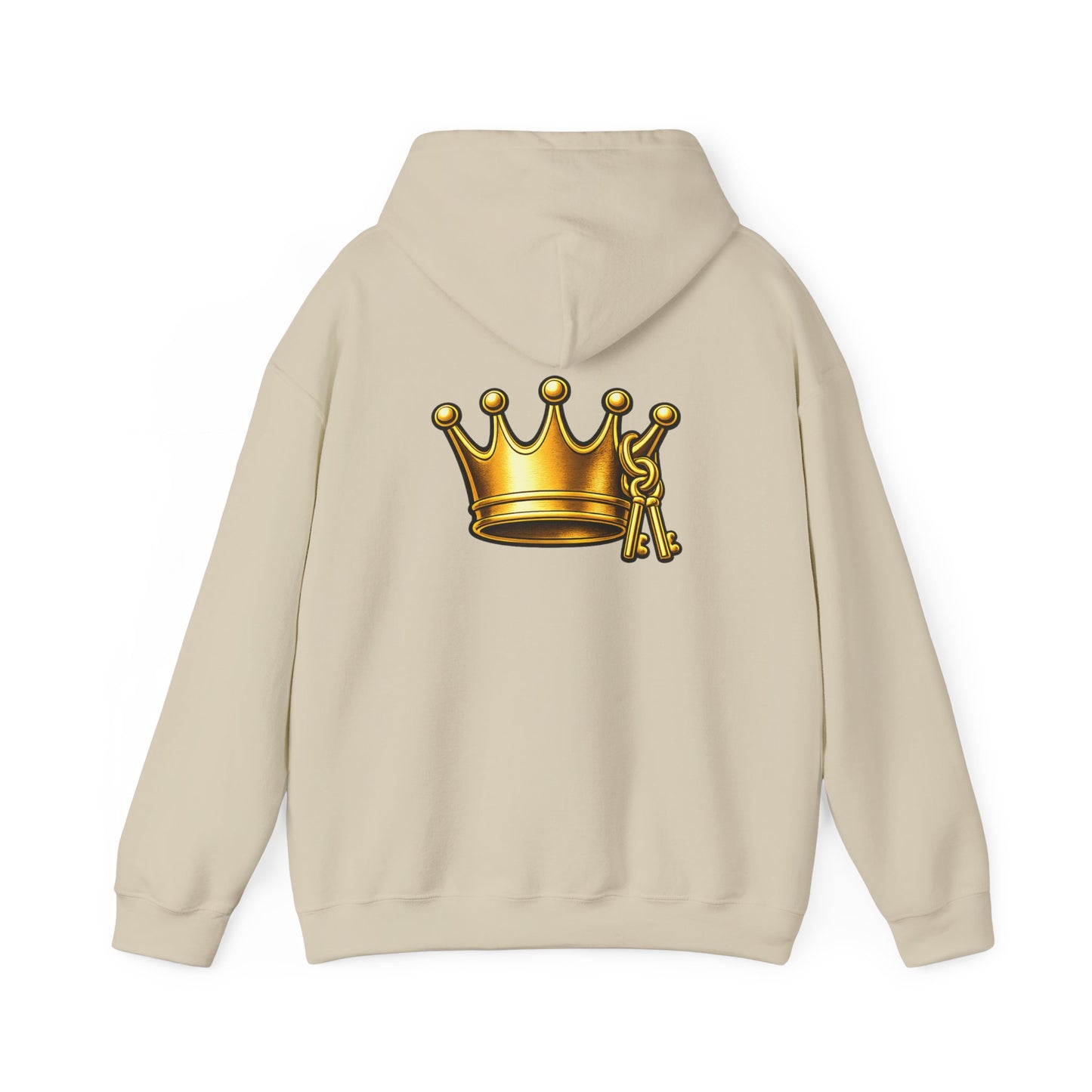 Kai Crown Hoodie — Personalized King Crown Graphic Hooded Sweatshirt