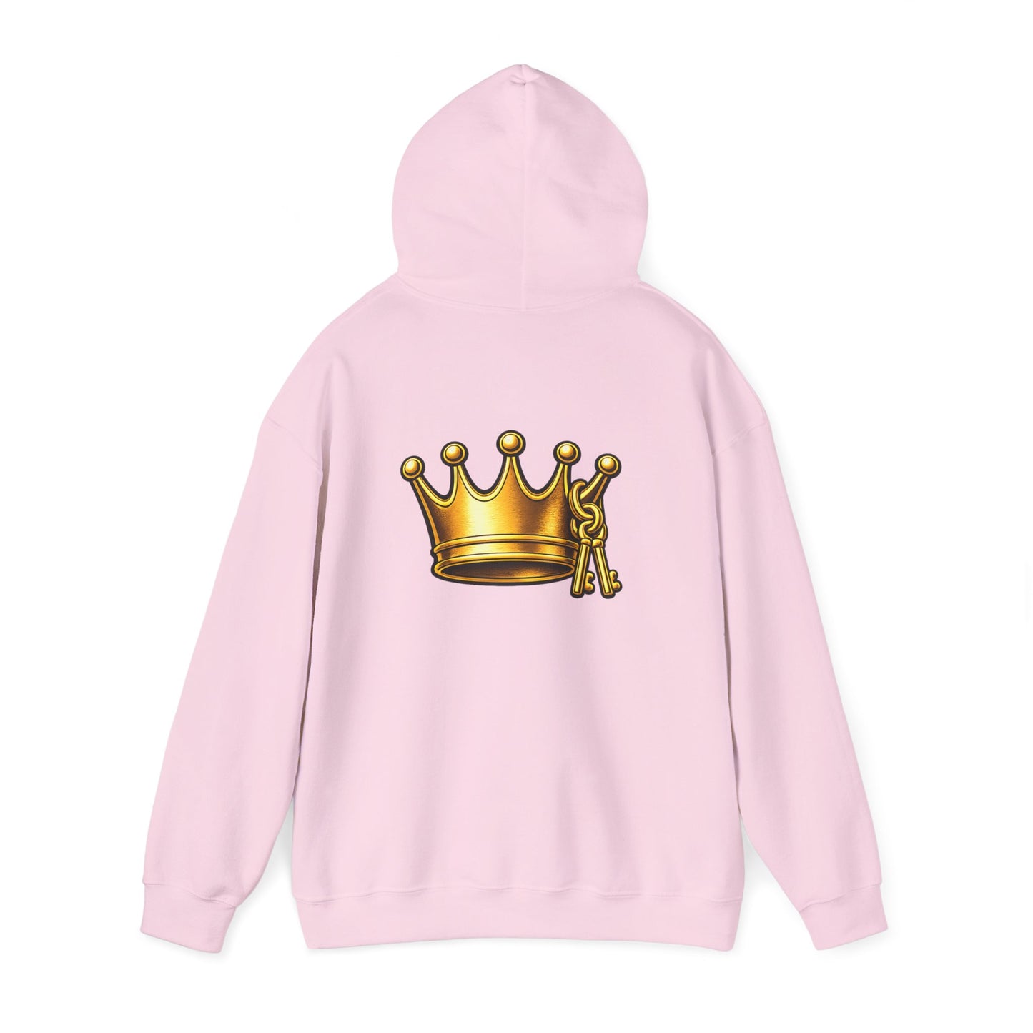 Kai Crown Hoodie — Personalized King Crown Graphic Hooded Sweatshirt
