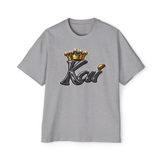 Kai Crown Graphic Tee — Men's Oversized Streetwear T-Shirt