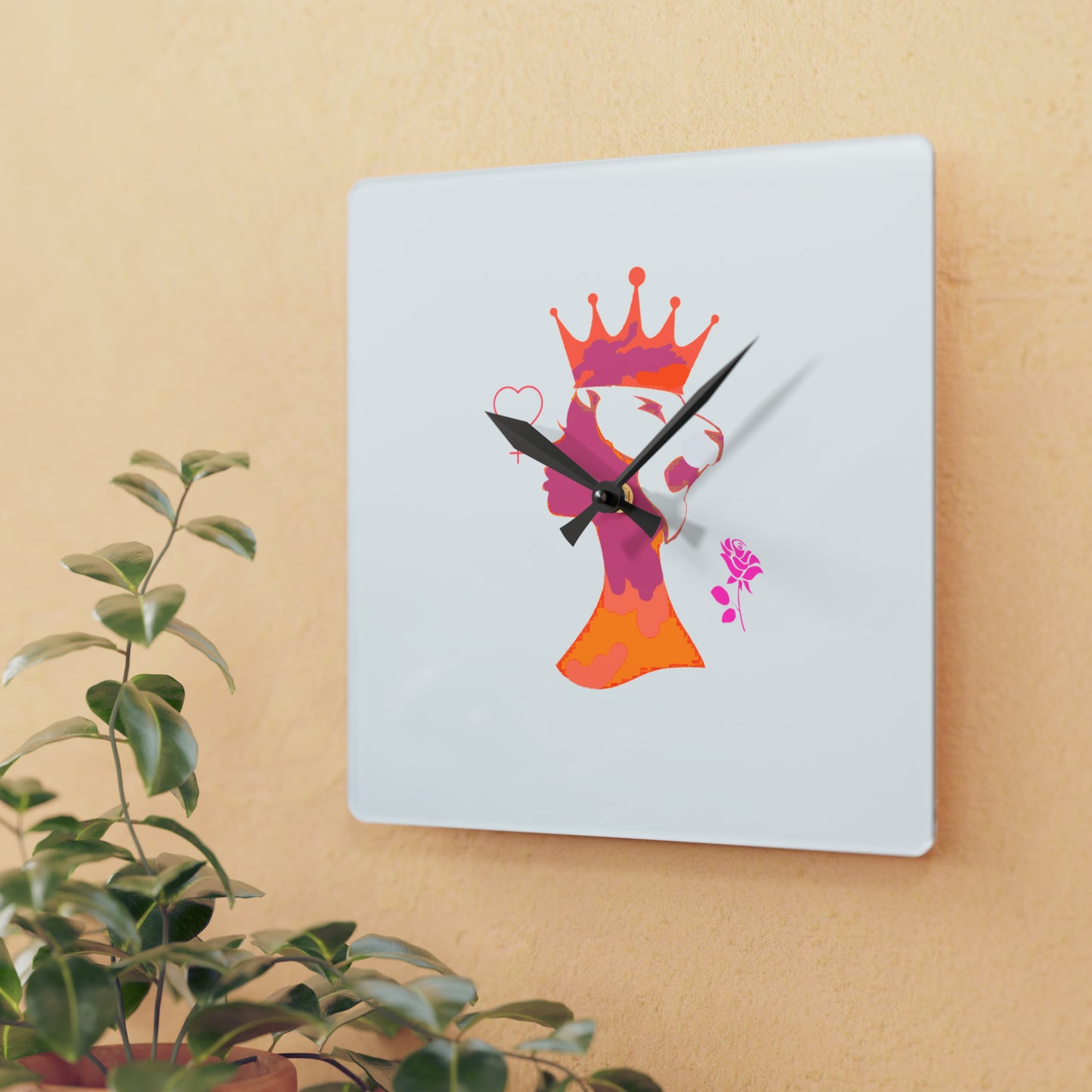 Acrylic Wall Clock