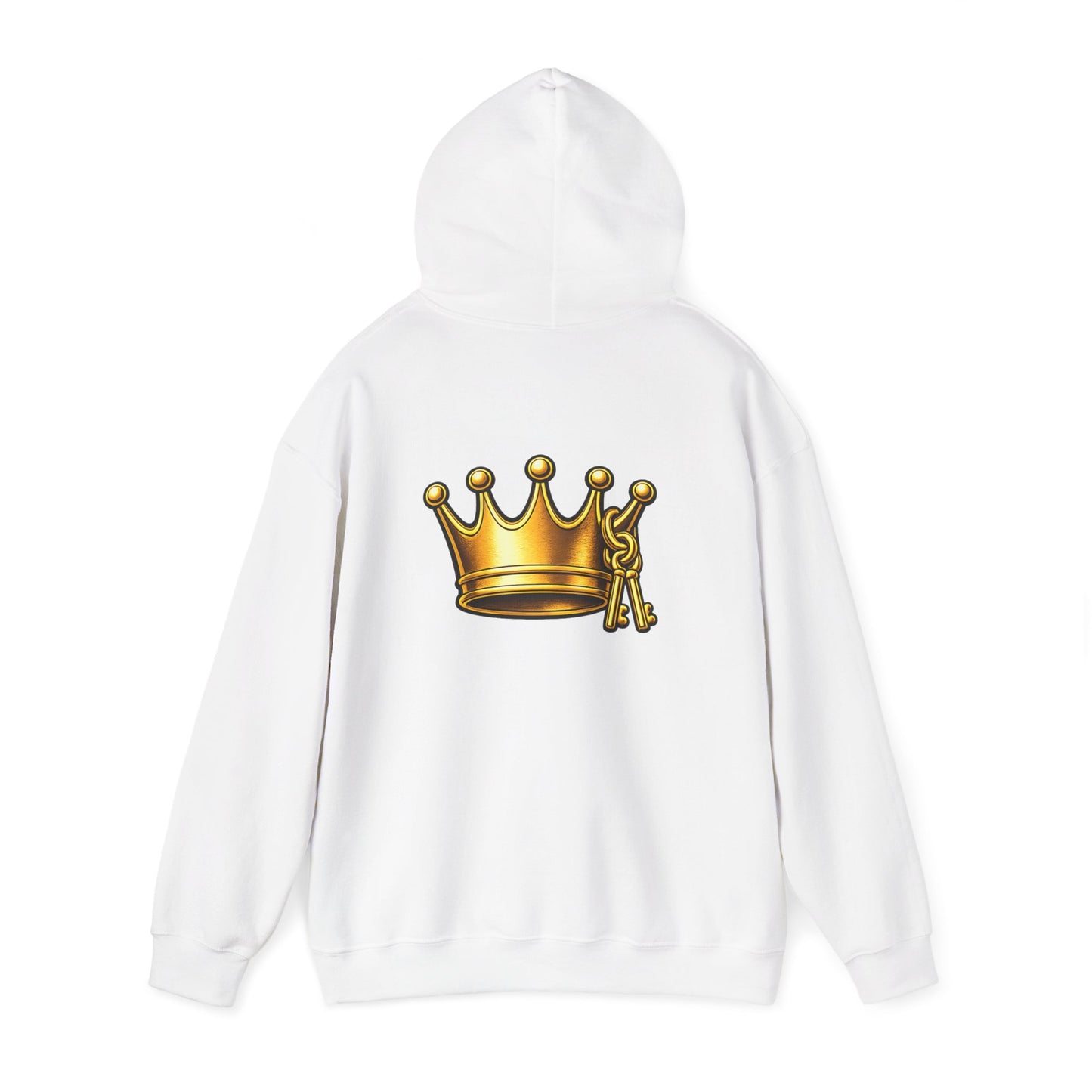 Kai Crown Hoodie — Personalized King Crown Graphic Hooded Sweatshirt