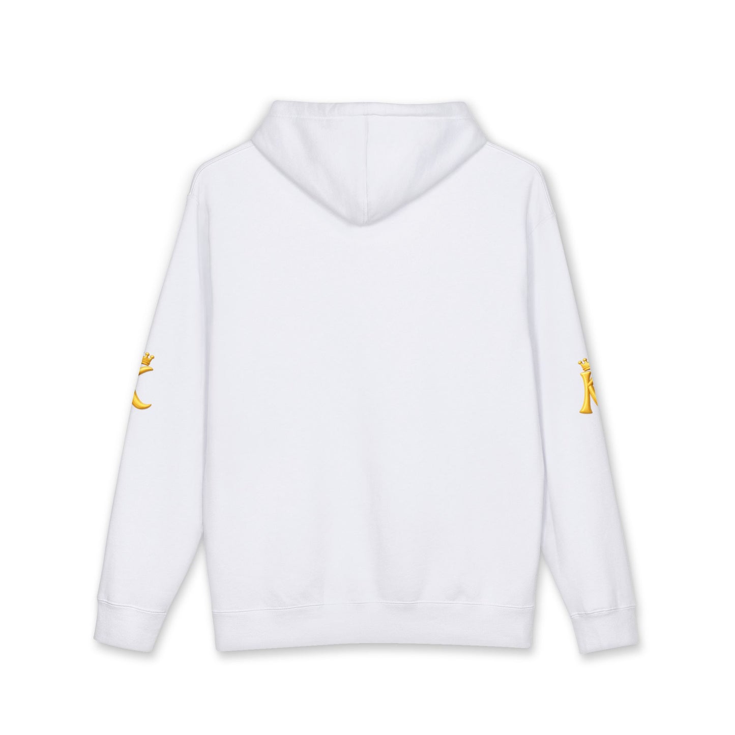 Kai Crown Hoodie — Personalized Gold Script Pullover